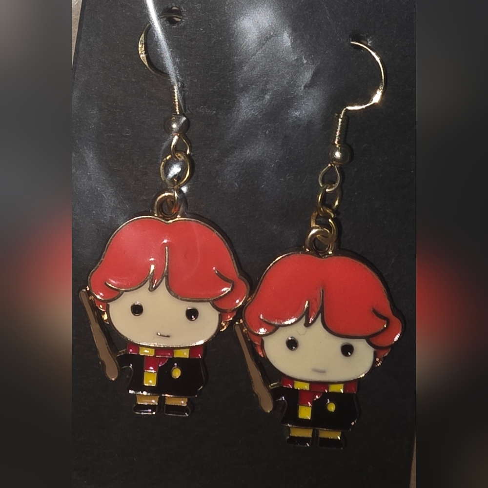 10 for 25!!!Ron Weasley Earrings New